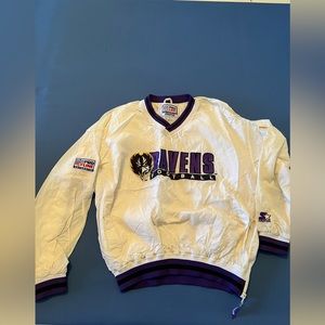 Vintage nylon Ravens pullover